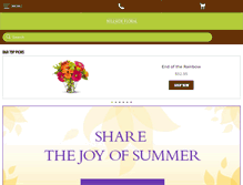 Tablet Screenshot of hillsidefloral.net